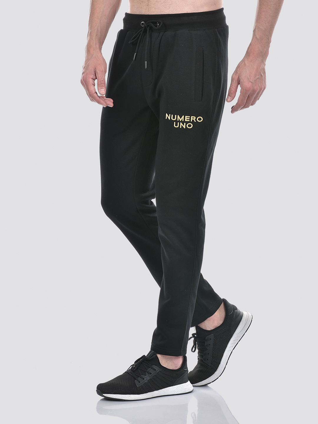 Numero Uno Men Typographic Regular Fit Trackpants
